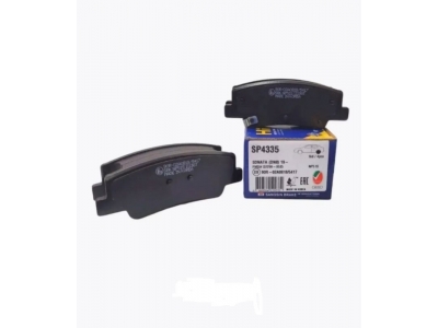 Колодки тормозные задние (HI-Q SP4335) 58302-N9A10 HYUNDAI TUCSON NX4 2021-2025