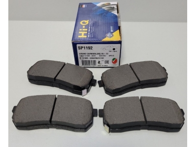 Колодки тормозные дисковые задние (HI-Q SP1192)  583023JA50 HYUNDAI GRAND STAREX (H1) 2007-2015