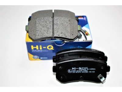 Тормозные колодки задние c отверстиями HI-Q SP1406 ( 58302-M0A00 ) HYUNDAI CRETA 2016-2021