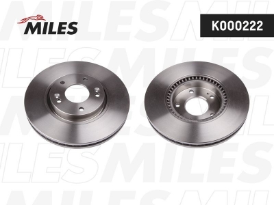 Диск тормозной передний (MILES K000222) 51712-2Y000 KIA SPORTAGE 2011-2016