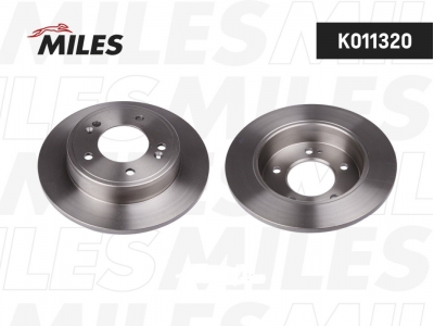 Диск тормозной задний MILES K011320 ( 584113X300 ) HYUNDAI CRETA 1.6 2WD 2016-2021