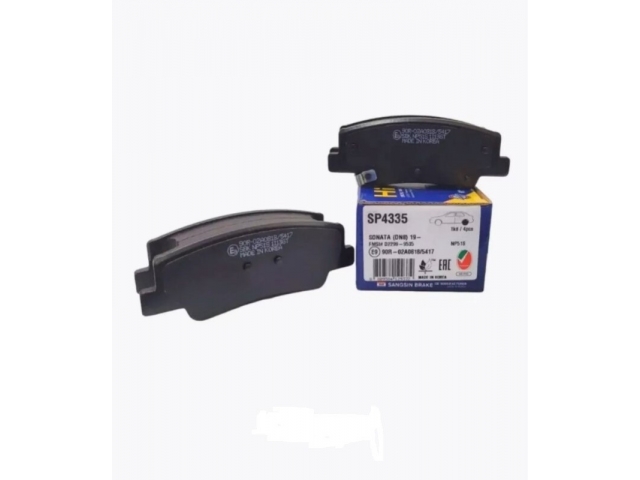 Колодки тормозные задние (HI-Q SP4335) 58302-N9A10 HYUNDAI TUCSON NX4 2021-2025