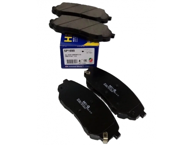 Колодки тормозные передние (HI-Q SP1690) 58101-C5A70 KIA SORENTO 2015-2020