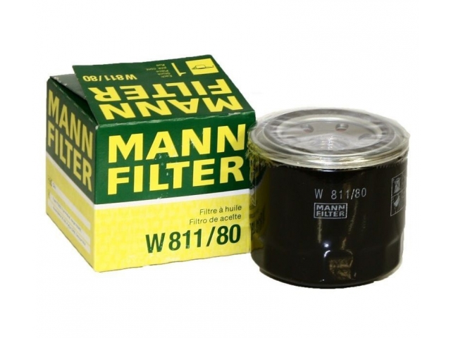  Фильтр масляный (MANN W 811/80 ) 26300-35505 HYUNDAI TUCSON 2015-2020