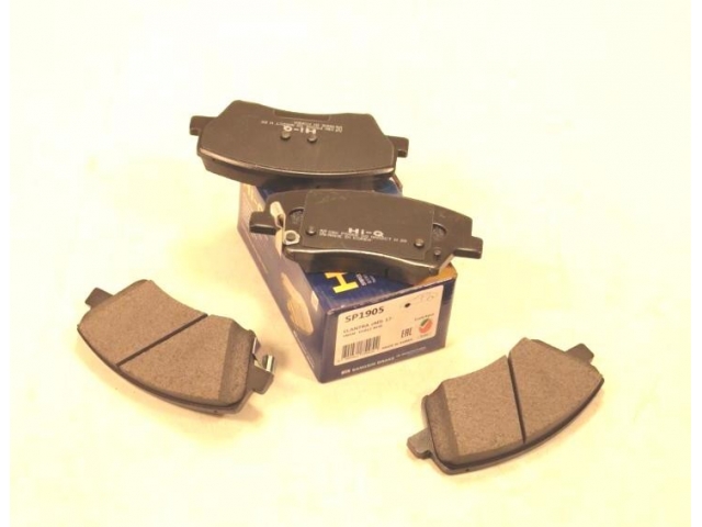 Колодки тормозные передние  (HI-Q SP1905) 58101-F2A00 HYUNDAI ELANTRA 2016-2020