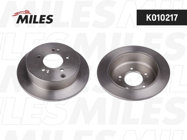 Диск тормозной задний (K010217 MILES) 58411-3A300 KIA SPORTAGE 2004-2010