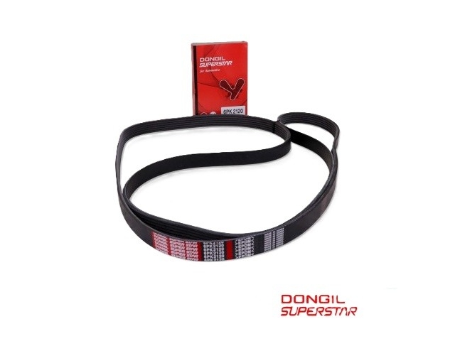 Приводной ремень поликлиновой (DONGIL KOREA 6PK2131) 25212-2G760 KIA SORENTO 2.4 2015-2020